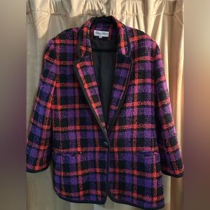 Anthony Michael Vintage Plaid Blazer